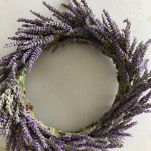 Lavender Wreath 